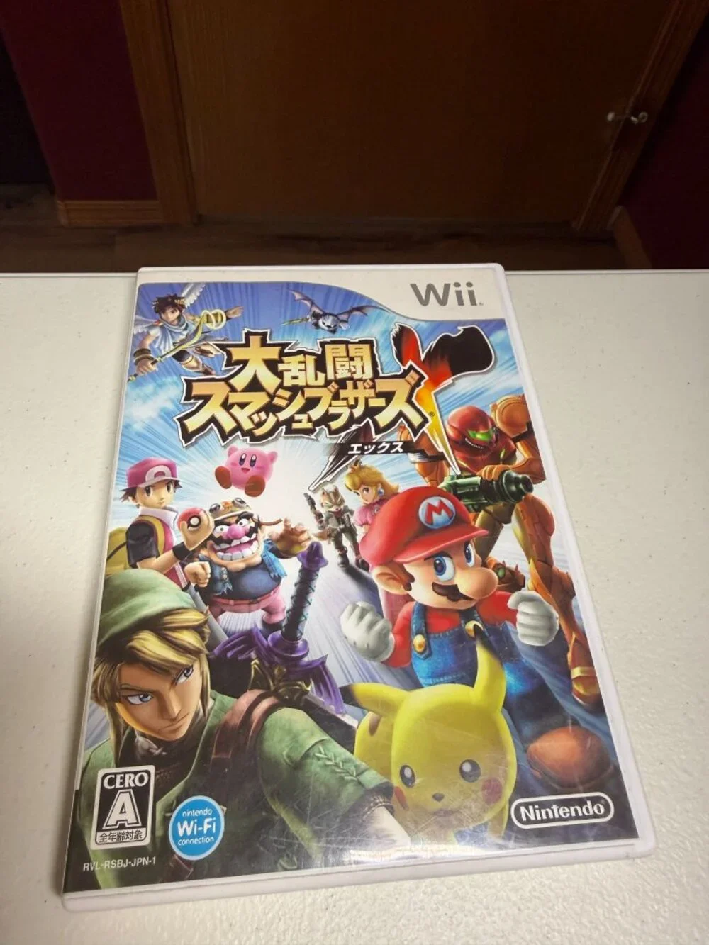 Super Smash Bros Brawl Nintendo Wii Japanese NTSC-J Complete CIB Tested Working!